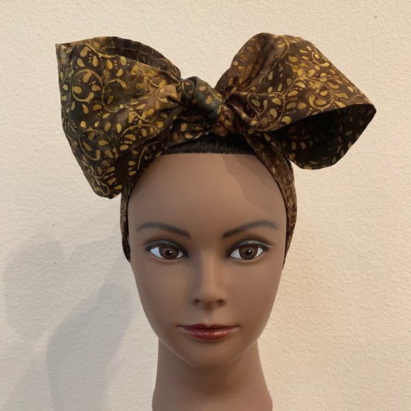 Reversible Head Bonnet with Wrap - Picture 2 of 7